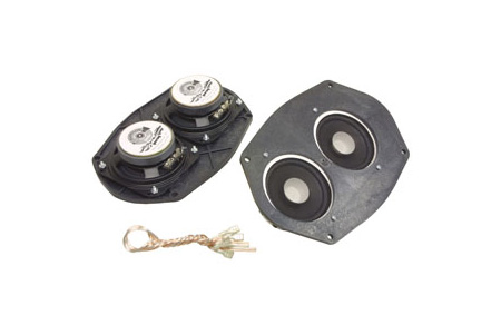 1963-1967 Corvette w/AC Aftermarket Stereo Speaker