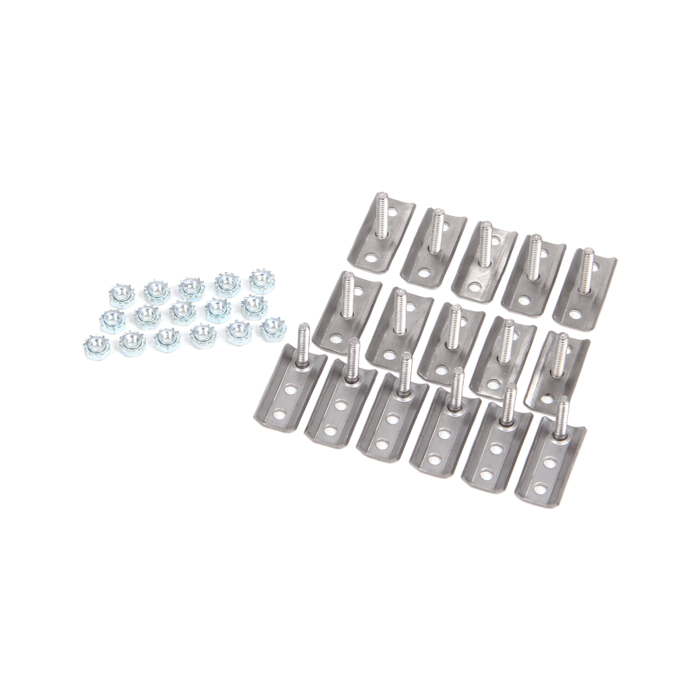 80-82 Front Bumper Cover Stainless Retainer Kit