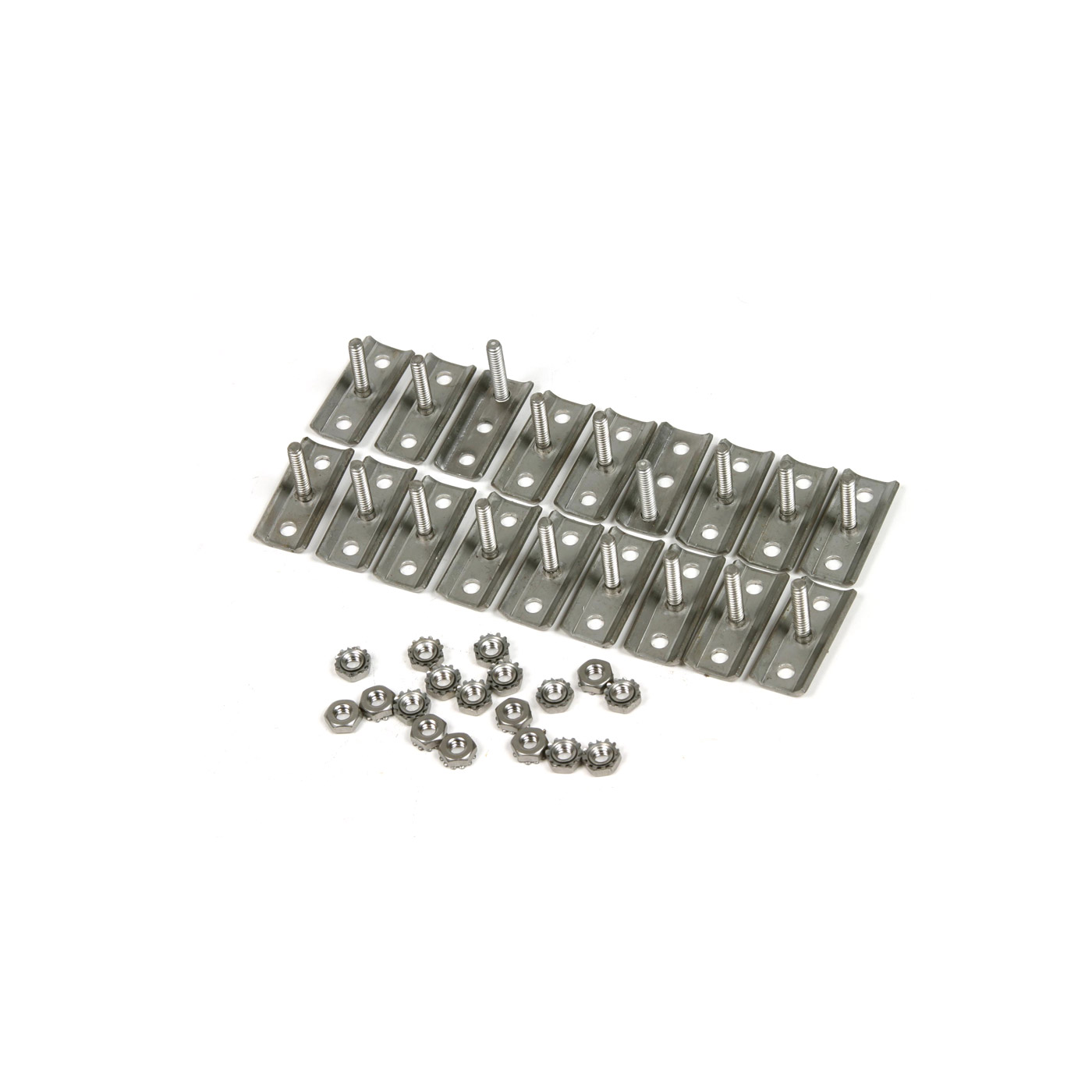 74-82 Rear Bumper Cover Stainless Retainer Kit