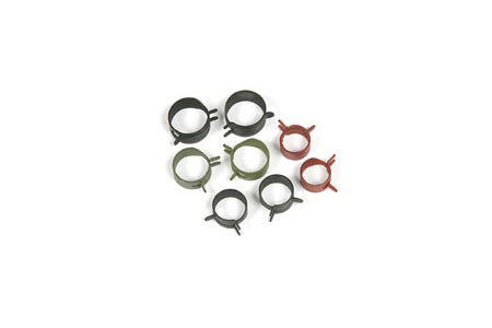64-82 PCV / Fuel Line Spring Clamp Assortment - 2 Each 3/8 1/2 9/16 5/8