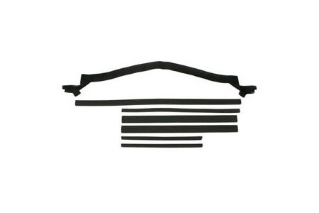 1968 Corvette 427 Radiator Support & Shroud Seal Kit (Plastic Shroud)