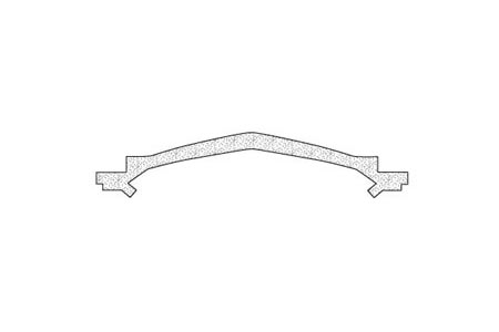 1968 Corvette 327 Radiator Support to Hood Air Dam