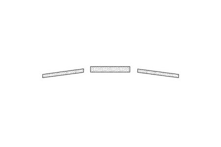 1969L-1970 350 & 1970-1971E LT1 Corvette Radiator Support to Hood Air Dam