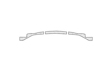 1976-1977 & 1978 L48 Corvette Radiator Support to Hood Air Dam Kit